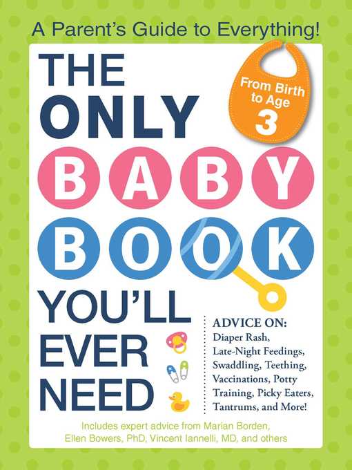 Cover image for The Only Baby Book You'll Ever Need